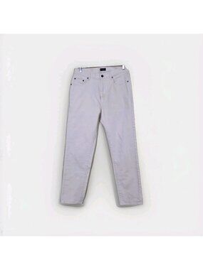 Proper Cloth 5 Pocket Jean 32 x 28.5 Akita Cream Stretch Organic Slub Twill Edgy